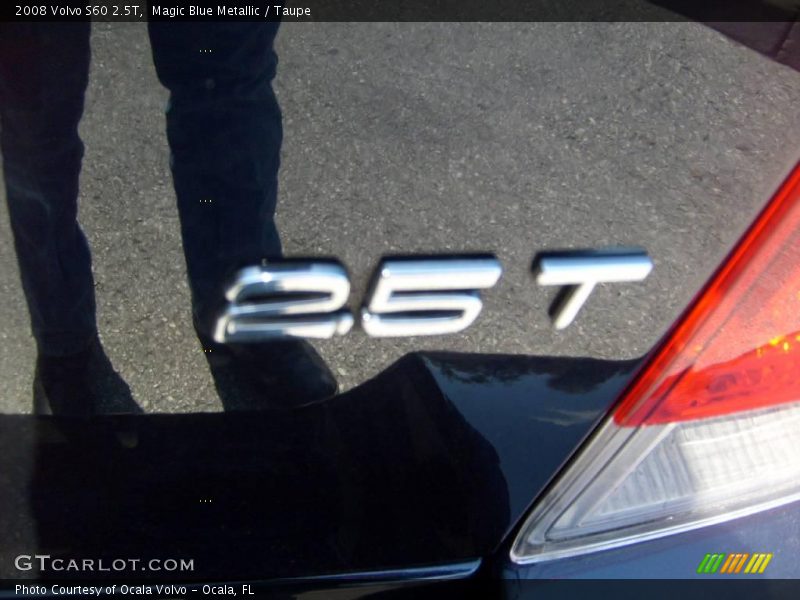 Magic Blue Metallic / Taupe 2008 Volvo S60 2.5T