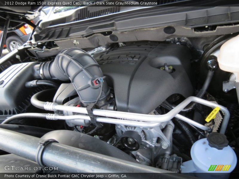 Black / Dark Slate Gray/Medium Graystone 2012 Dodge Ram 1500 Express Quad Cab