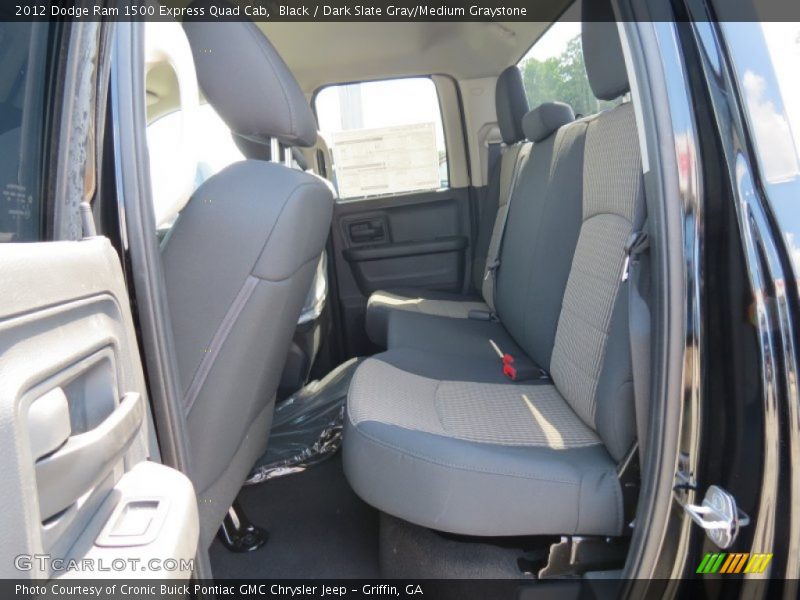 Black / Dark Slate Gray/Medium Graystone 2012 Dodge Ram 1500 Express Quad Cab