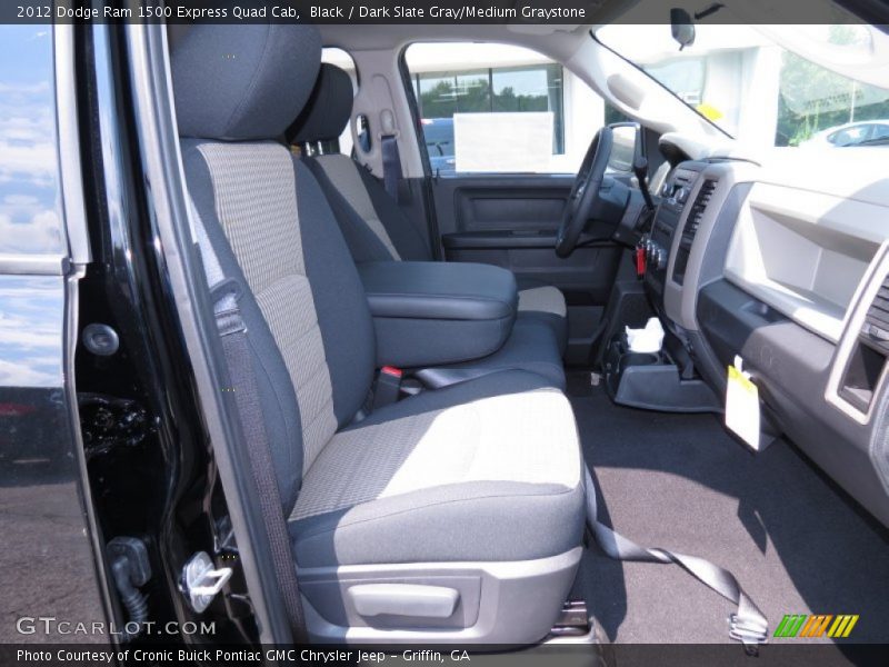 Black / Dark Slate Gray/Medium Graystone 2012 Dodge Ram 1500 Express Quad Cab