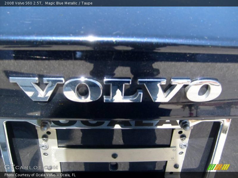 Magic Blue Metallic / Taupe 2008 Volvo S60 2.5T