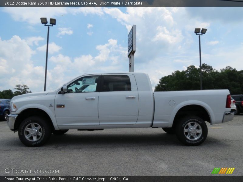  2012 Ram 2500 HD Laramie Mega Cab 4x4 Bright White