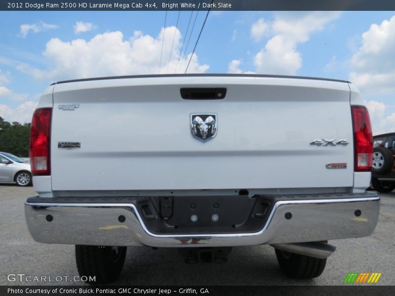 Bright White / Dark Slate 2012 Dodge Ram 2500 HD Laramie Mega Cab 4x4