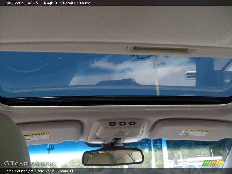 Magic Blue Metallic / Taupe 2008 Volvo S60 2.5T