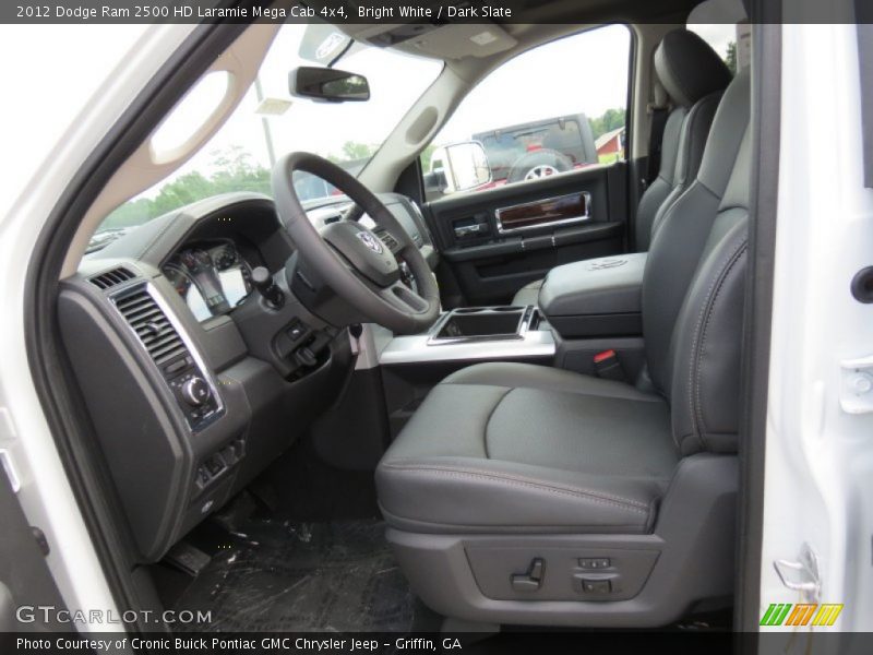  2012 Ram 2500 HD Laramie Mega Cab 4x4 Dark Slate Interior