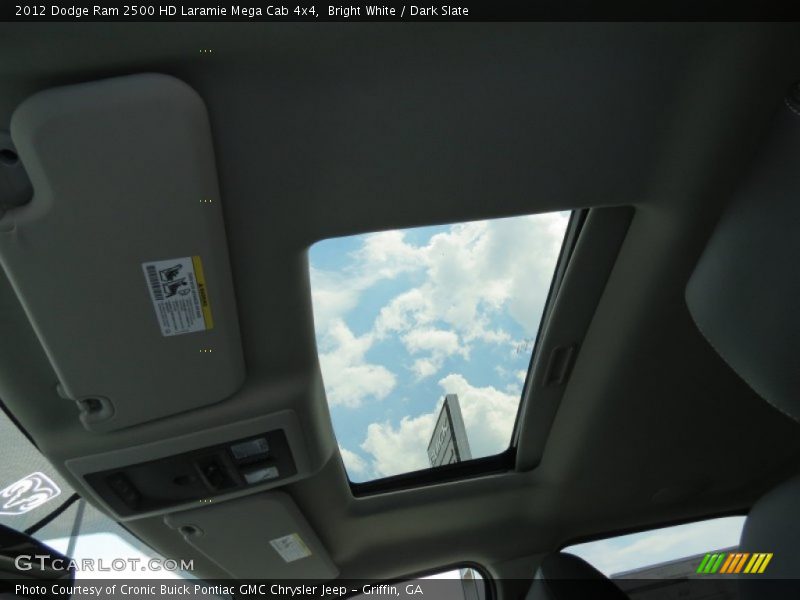 Bright White / Dark Slate 2012 Dodge Ram 2500 HD Laramie Mega Cab 4x4