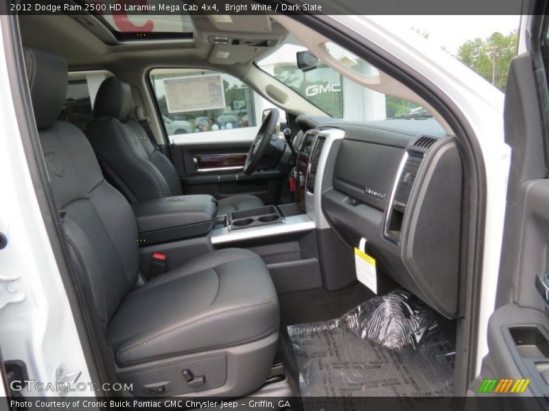  2012 Ram 2500 HD Laramie Mega Cab 4x4 Dark Slate Interior