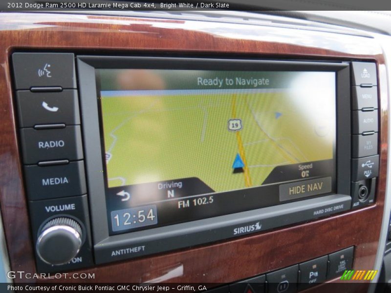 Navigation of 2012 Ram 2500 HD Laramie Mega Cab 4x4