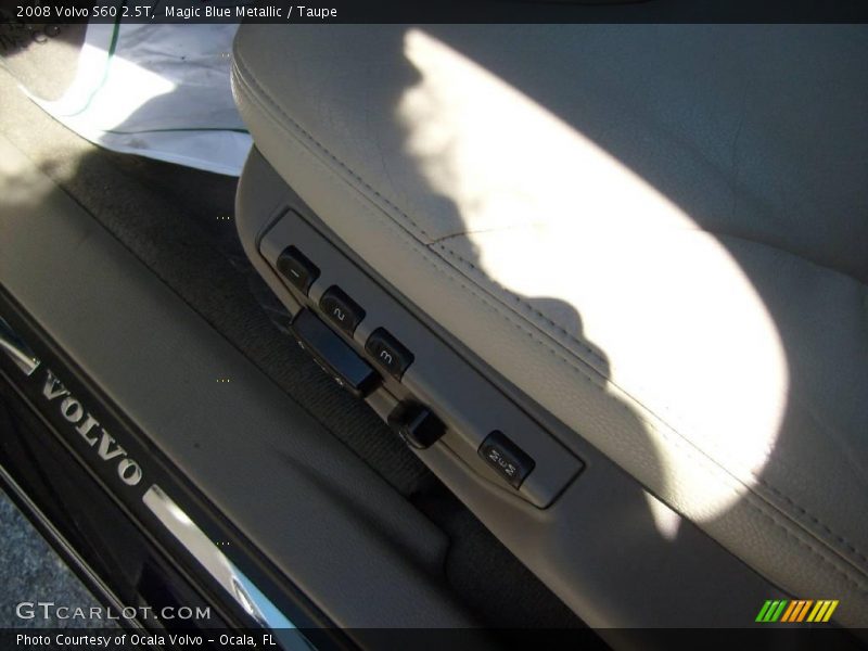Magic Blue Metallic / Taupe 2008 Volvo S60 2.5T
