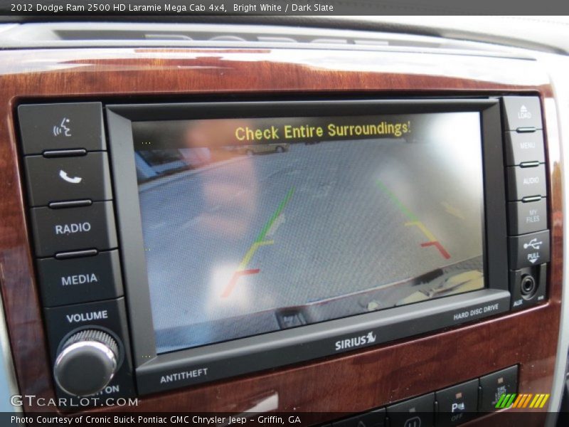 Bright White / Dark Slate 2012 Dodge Ram 2500 HD Laramie Mega Cab 4x4