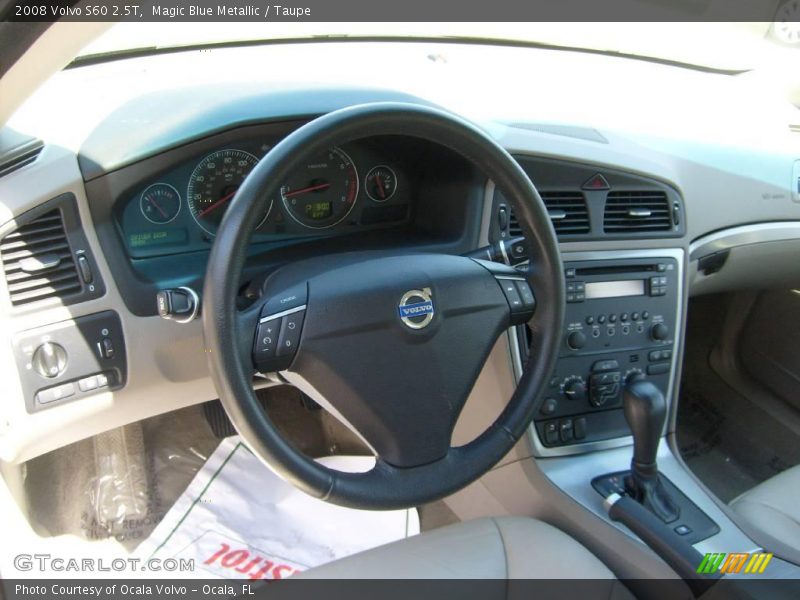 Magic Blue Metallic / Taupe 2008 Volvo S60 2.5T