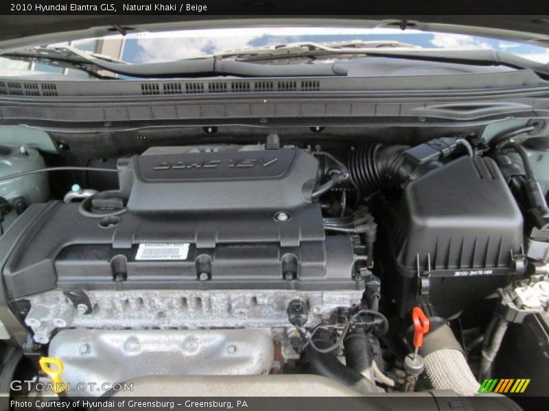  2010 Elantra GLS Engine - 2.0 Liter DOHC 16-Valve CVVT 4 Cylinder