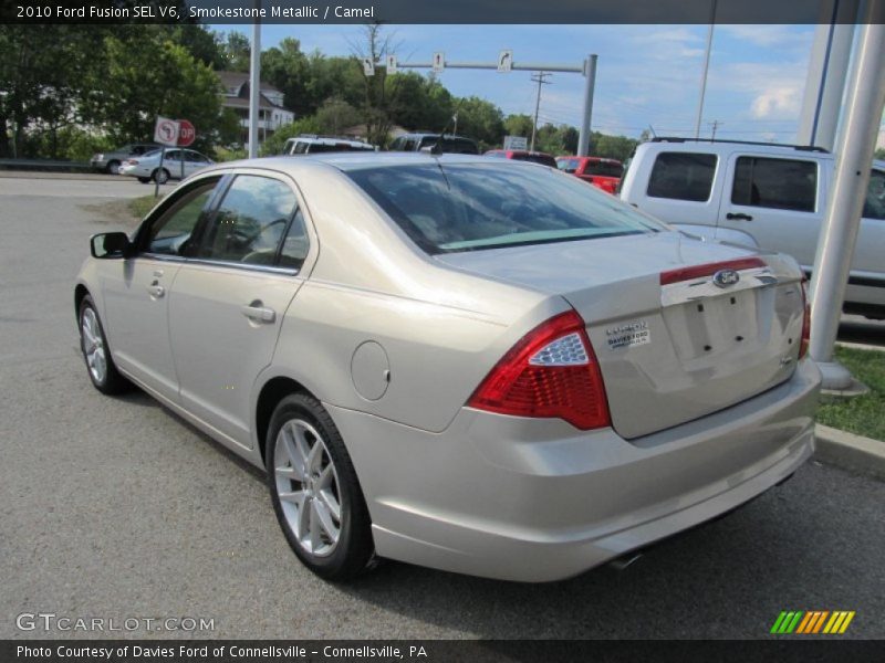 Smokestone Metallic / Camel 2010 Ford Fusion SEL V6