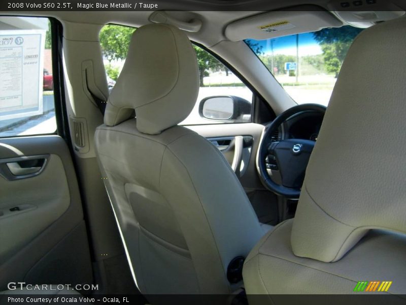 Magic Blue Metallic / Taupe 2008 Volvo S60 2.5T