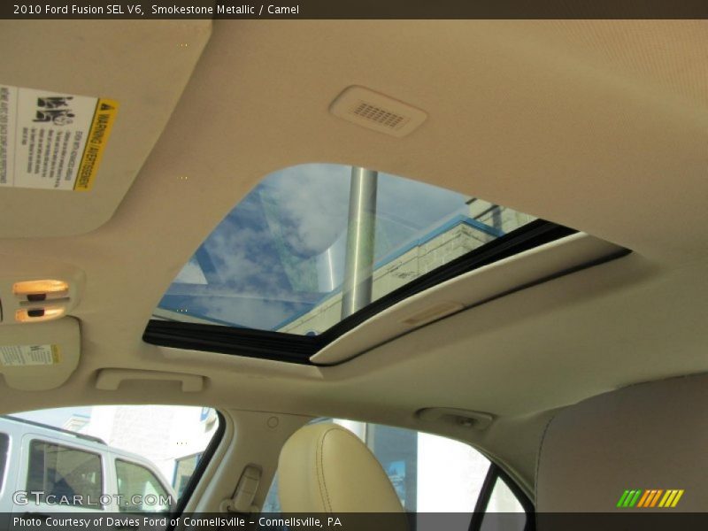 Smokestone Metallic / Camel 2010 Ford Fusion SEL V6