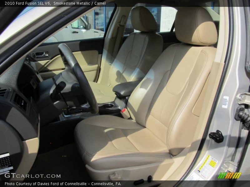 Smokestone Metallic / Camel 2010 Ford Fusion SEL V6