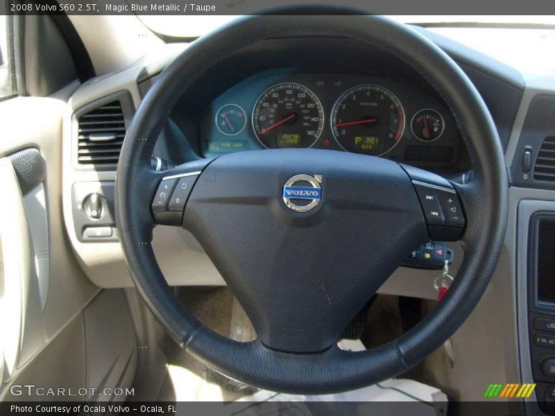 Magic Blue Metallic / Taupe 2008 Volvo S60 2.5T