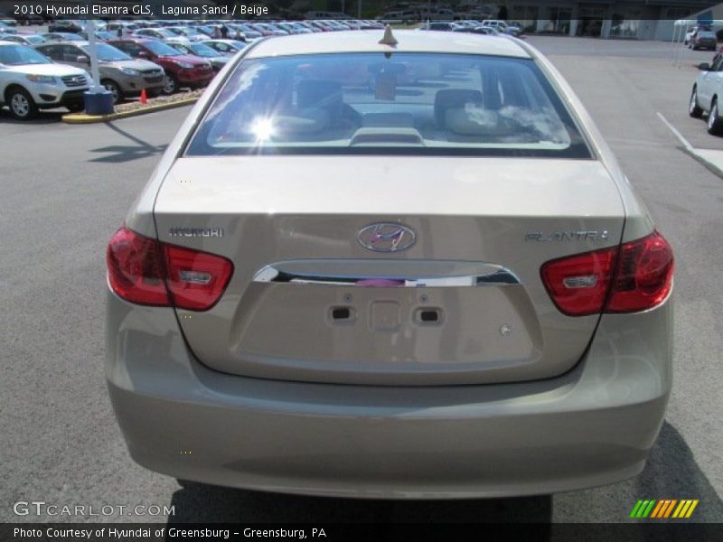 Laguna Sand / Beige 2010 Hyundai Elantra GLS