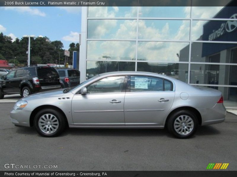 Platinum Metallic / Titanium Gray 2006 Buick Lucerne CX