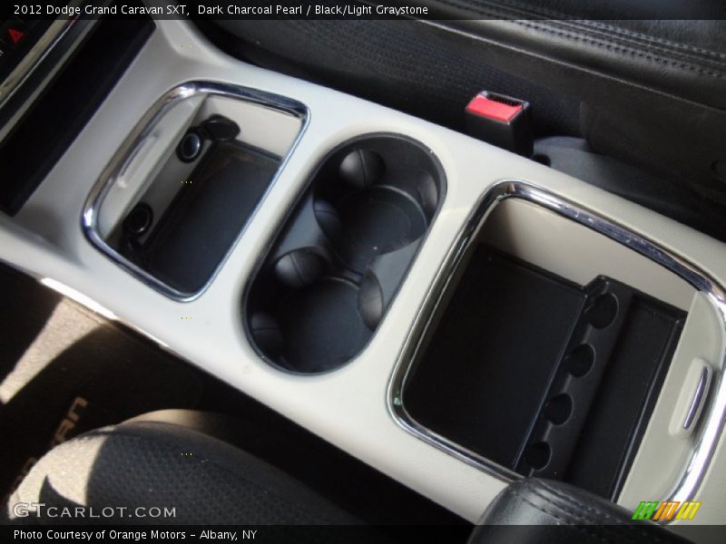 Dark Charcoal Pearl / Black/Light Graystone 2012 Dodge Grand Caravan SXT