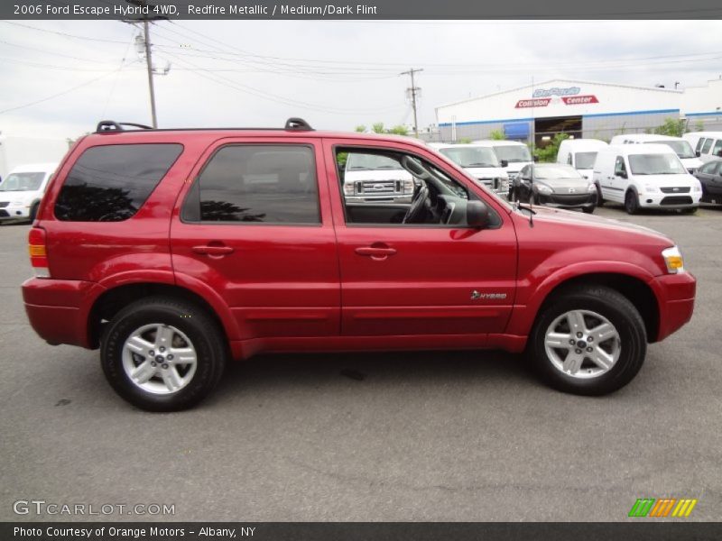 Redfire Metallic / Medium/Dark Flint 2006 Ford Escape Hybrid 4WD