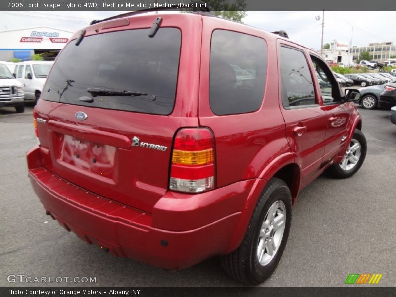 Redfire Metallic / Medium/Dark Flint 2006 Ford Escape Hybrid 4WD