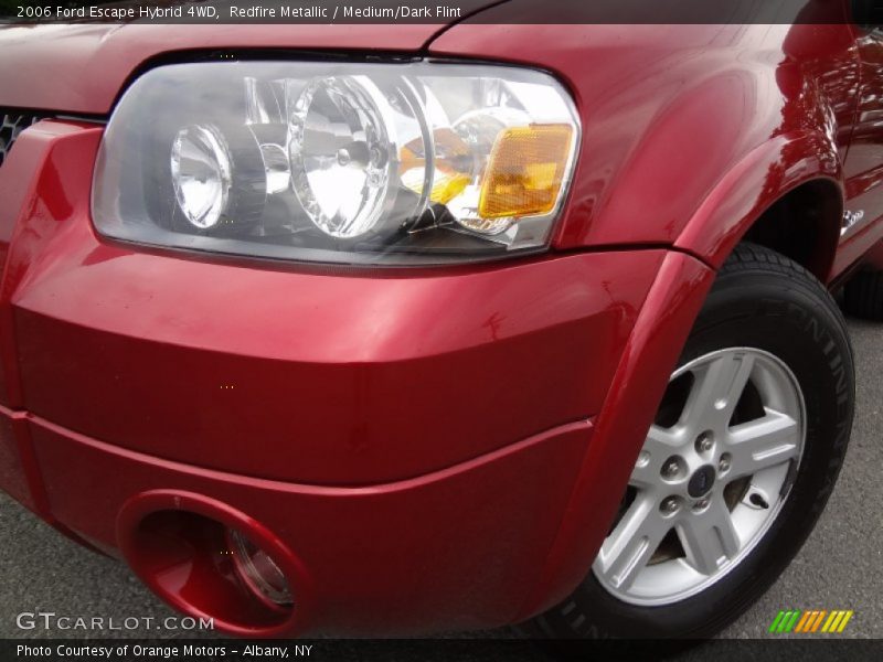 Redfire Metallic / Medium/Dark Flint 2006 Ford Escape Hybrid 4WD