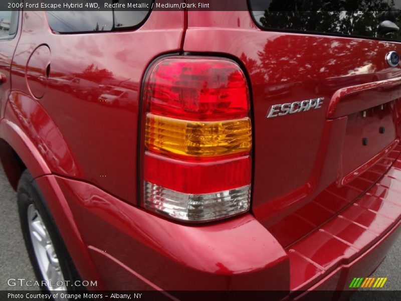 Redfire Metallic / Medium/Dark Flint 2006 Ford Escape Hybrid 4WD