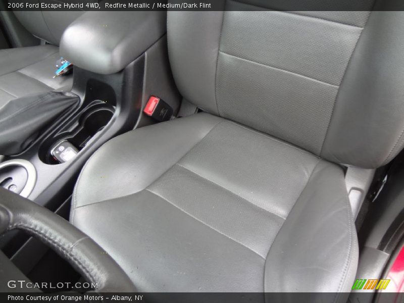Redfire Metallic / Medium/Dark Flint 2006 Ford Escape Hybrid 4WD