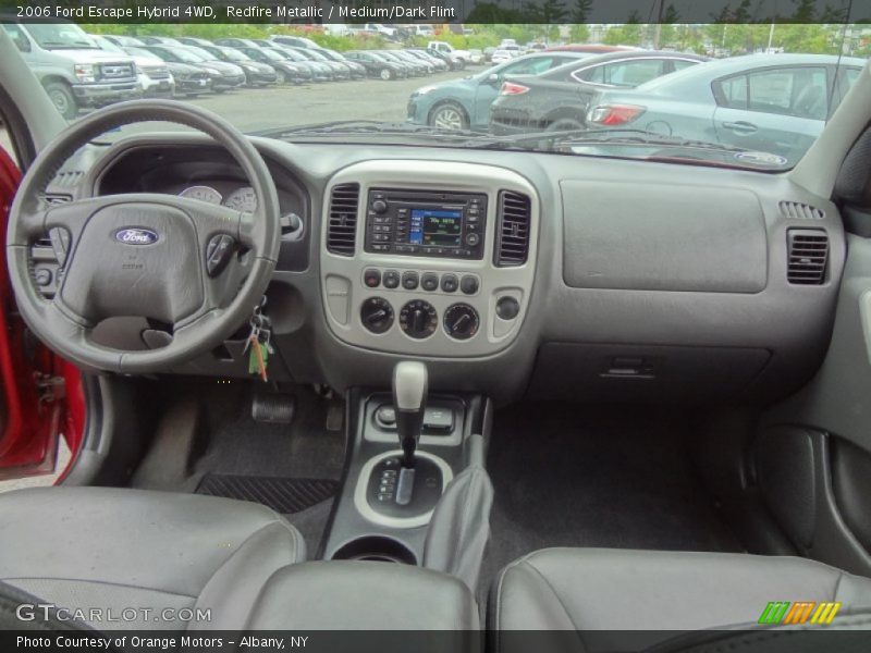 Redfire Metallic / Medium/Dark Flint 2006 Ford Escape Hybrid 4WD