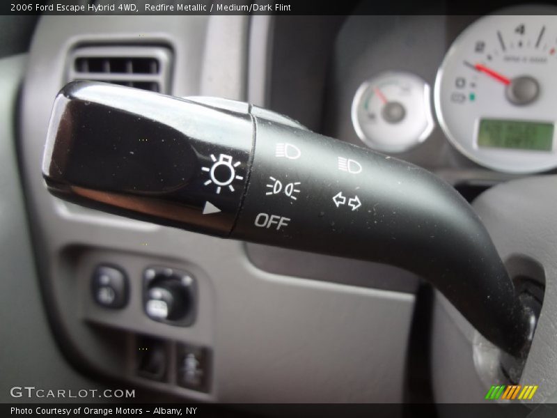 Redfire Metallic / Medium/Dark Flint 2006 Ford Escape Hybrid 4WD
