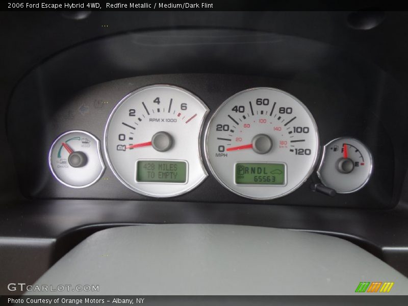 Redfire Metallic / Medium/Dark Flint 2006 Ford Escape Hybrid 4WD