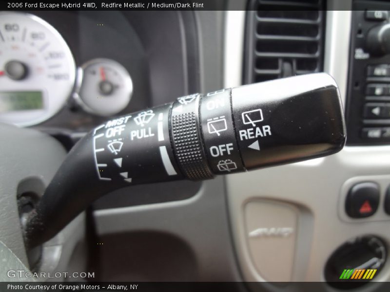 Redfire Metallic / Medium/Dark Flint 2006 Ford Escape Hybrid 4WD