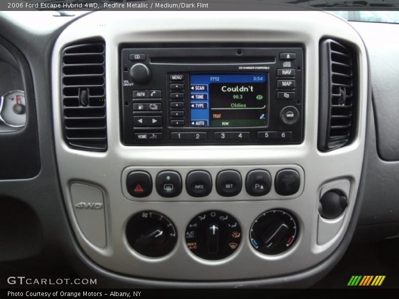 Redfire Metallic / Medium/Dark Flint 2006 Ford Escape Hybrid 4WD