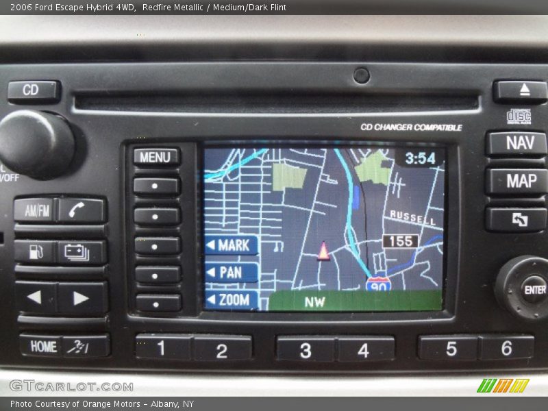 Redfire Metallic / Medium/Dark Flint 2006 Ford Escape Hybrid 4WD