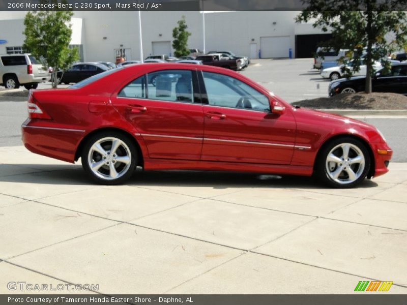 Mars Red / Ash 2006 Mercedes-Benz C 230 Sport