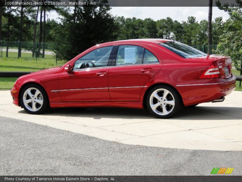 Mars Red / Ash 2006 Mercedes-Benz C 230 Sport