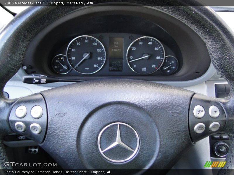 Mars Red / Ash 2006 Mercedes-Benz C 230 Sport