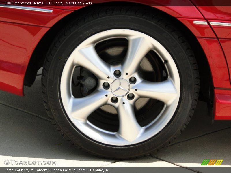 Mars Red / Ash 2006 Mercedes-Benz C 230 Sport