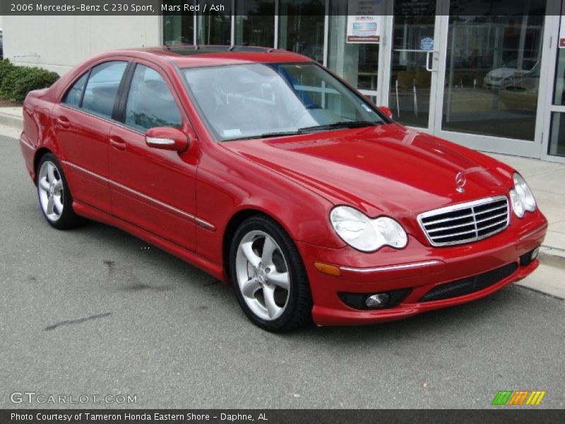 Mars Red / Ash 2006 Mercedes-Benz C 230 Sport