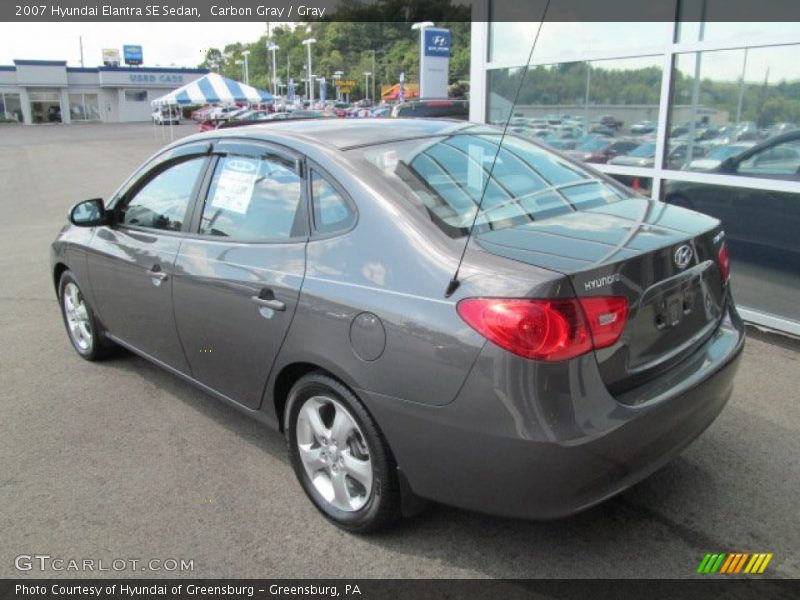 Carbon Gray / Gray 2007 Hyundai Elantra SE Sedan