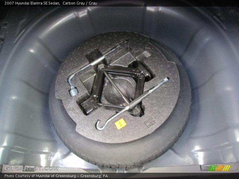 Tool Kit of 2007 Elantra SE Sedan