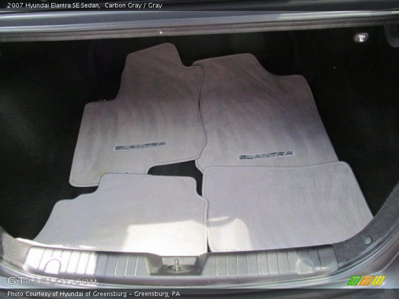 Carbon Gray / Gray 2007 Hyundai Elantra SE Sedan