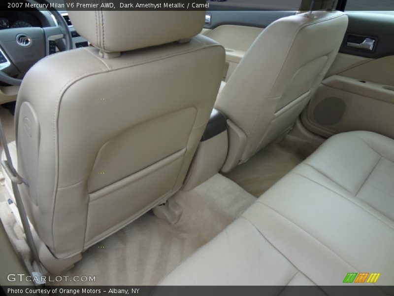 Rear Seat of 2007 Milan V6 Premier AWD