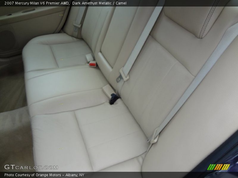 Rear Seat of 2007 Milan V6 Premier AWD