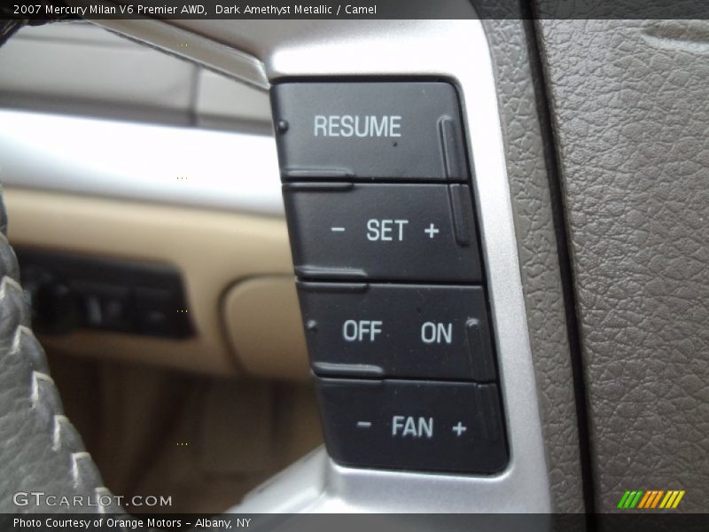Controls of 2007 Milan V6 Premier AWD