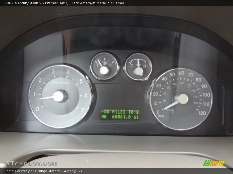  2007 Milan V6 Premier AWD V6 Premier AWD Gauges