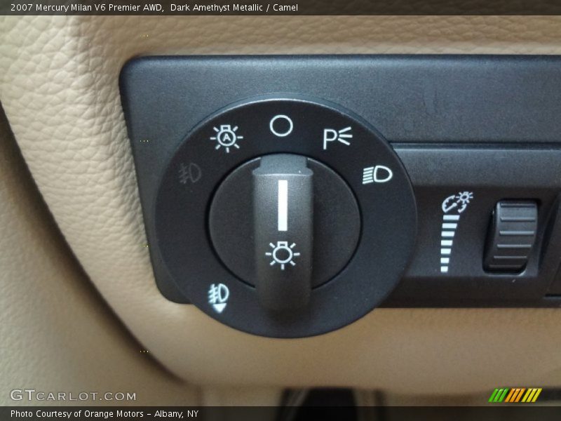 Controls of 2007 Milan V6 Premier AWD