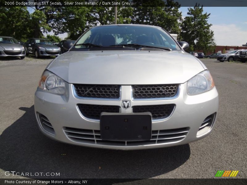 Silver Steel Metallic / Dark Slate Grey 2006 Dodge Stratus SXT Sedan