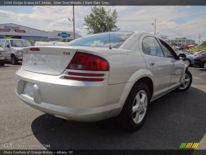 Silver Steel Metallic / Dark Slate Grey 2006 Dodge Stratus SXT Sedan
